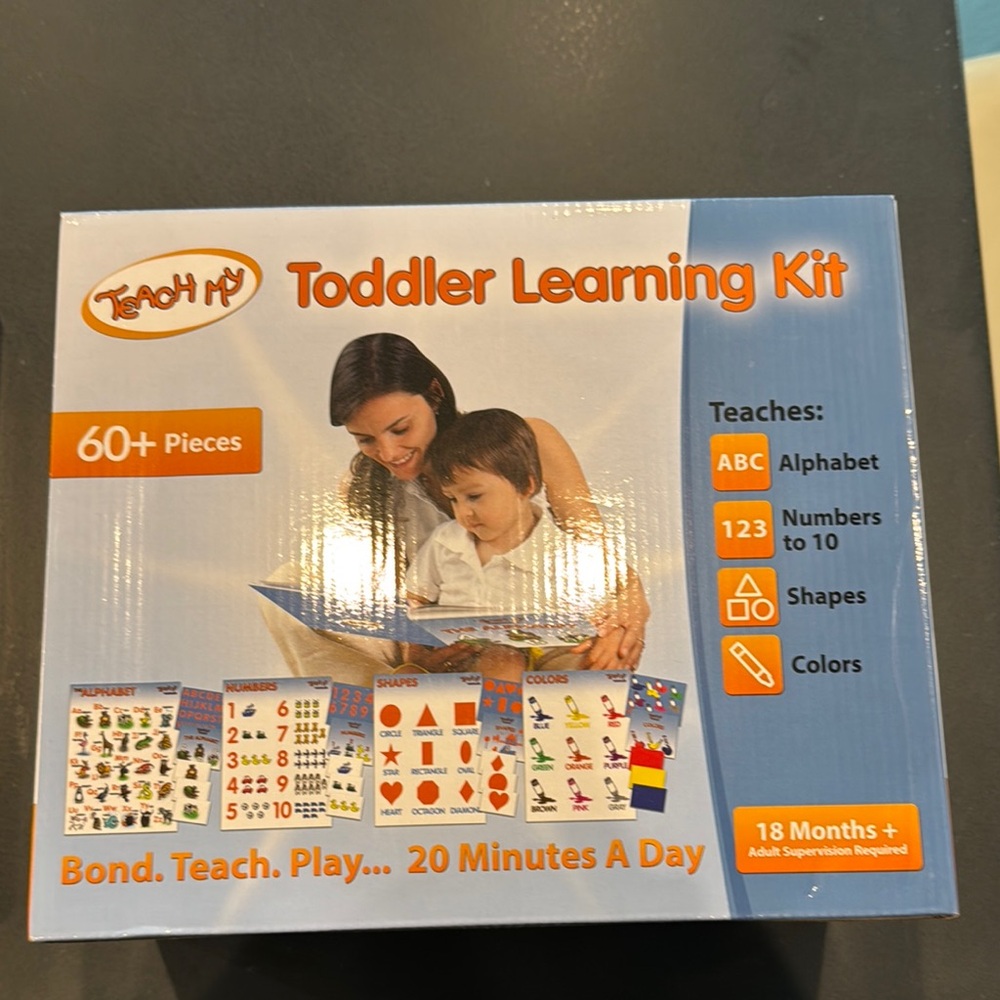 Toddler Learning Kit - Blue
